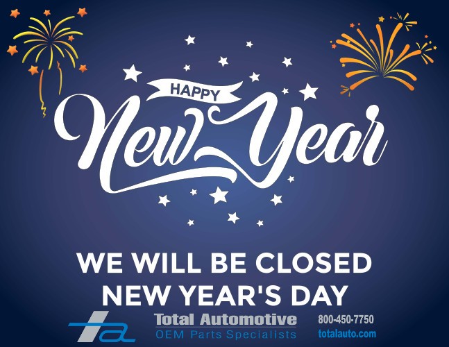 Happy New Year 2025! - Closed on New Years Day